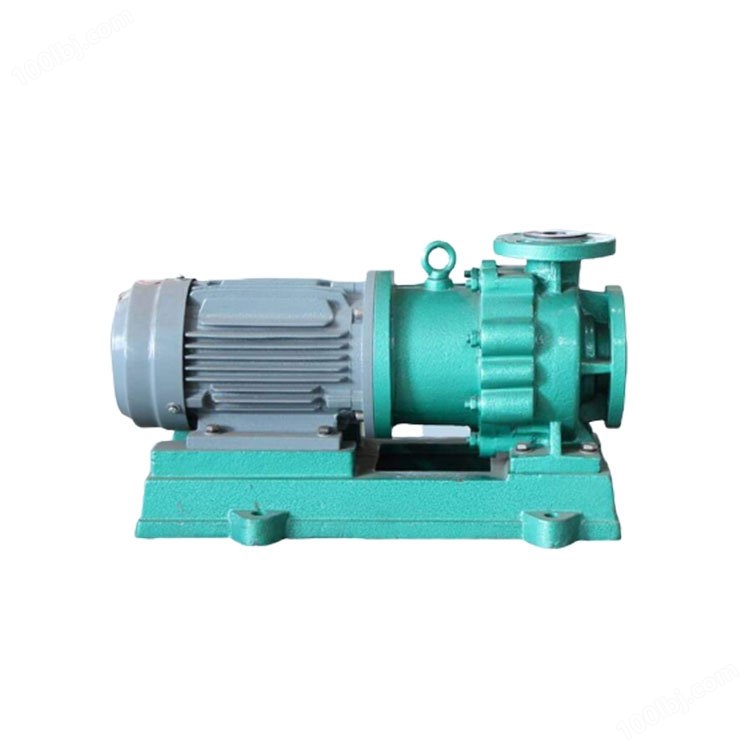 JN/江南 四氟化工磁力泵 可空转卧式泵 耐高温乙醇泵厂家 CMB50-32-125