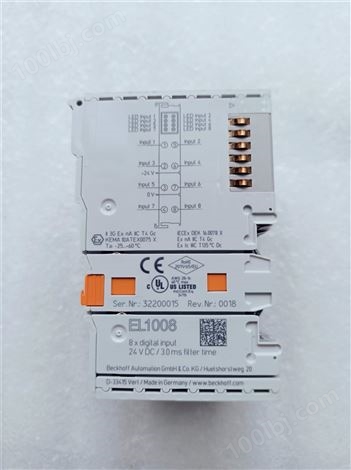 销售EL10088通道数字输入端子模块