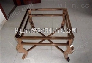 内蒙304不锈钢餐桌椅，茶几支架定做厂家